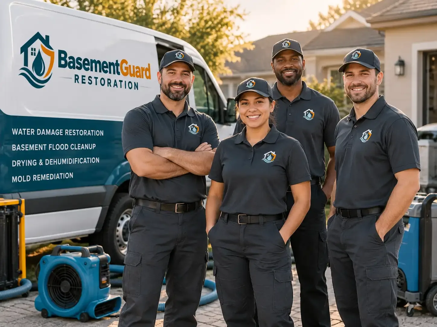 Basement Water Damage Restoration company in Saint Bernice, IN